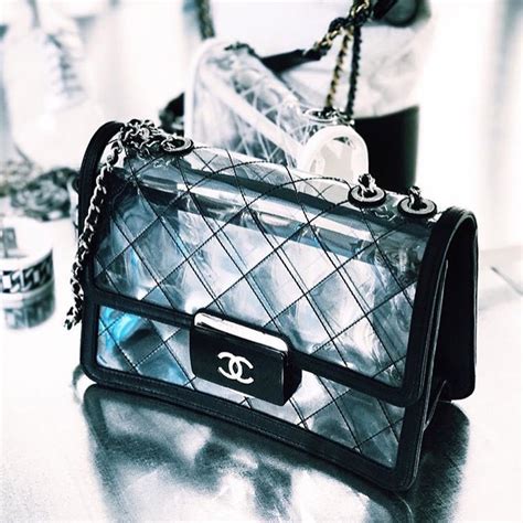 chanel bag pintrest|chanel transparent bag.